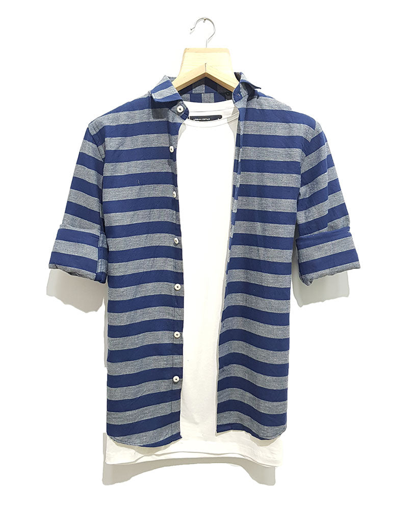 Blue Stripes Shirt