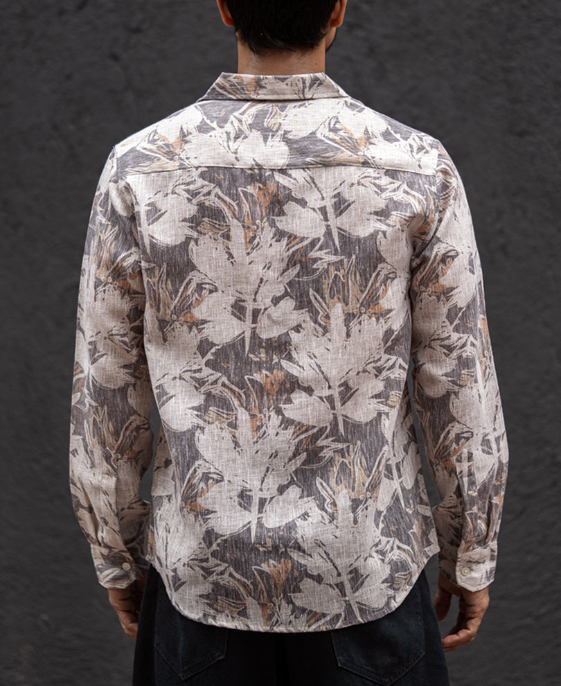 Multi Colour Regular Fit Printed Full Sleeves Shirt