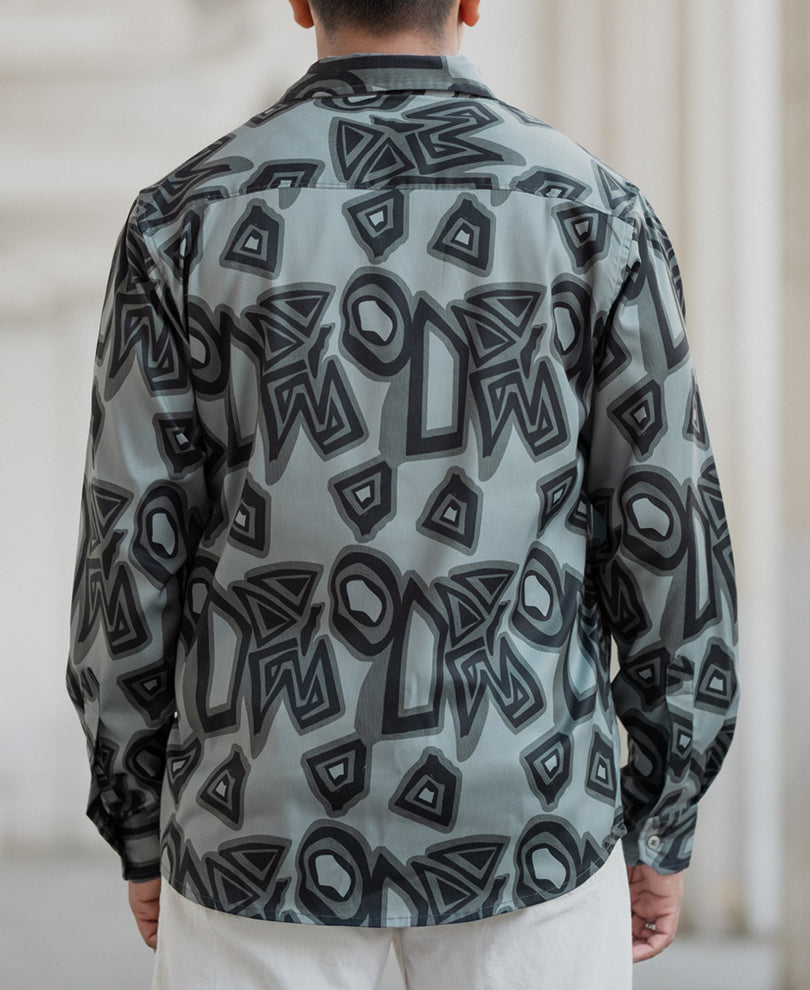 Multi Colour Printed Regular Fit Full Sleeves Shirt
