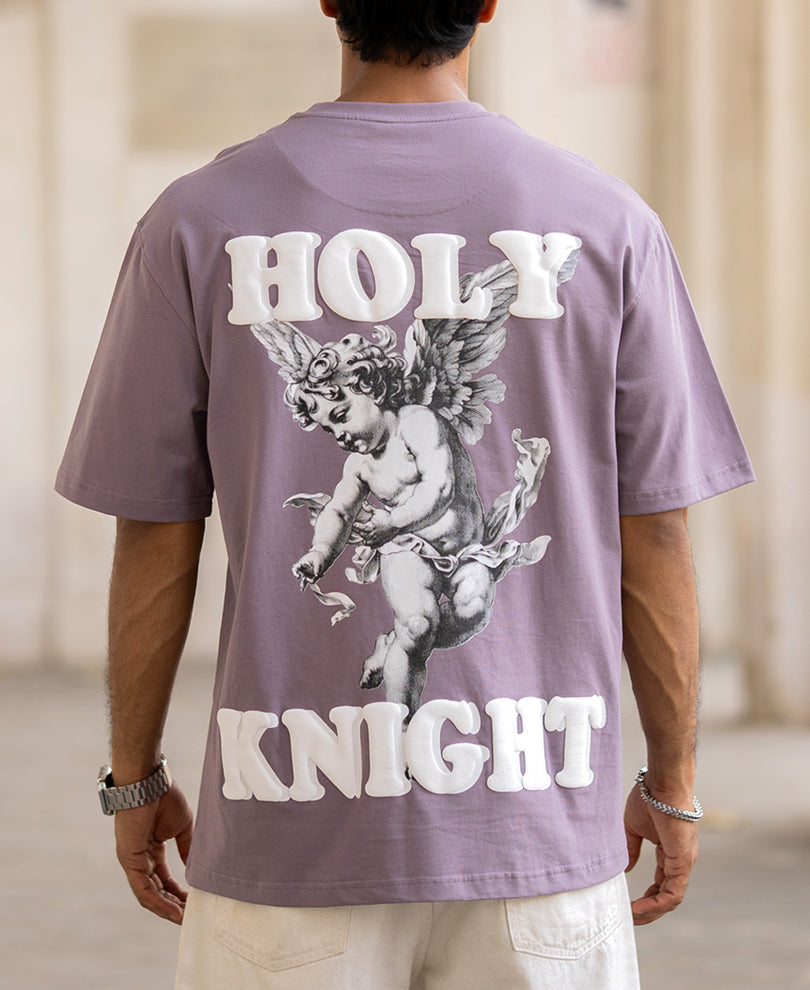 Lilac Printed T-Shirt