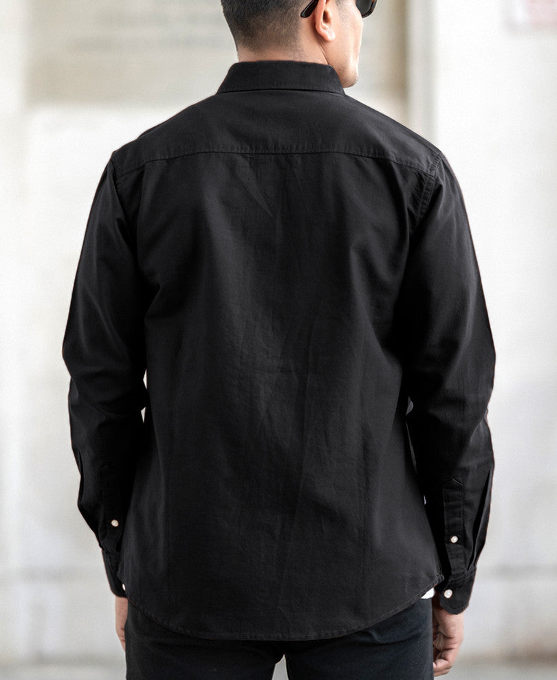 Black Oxford Shirt