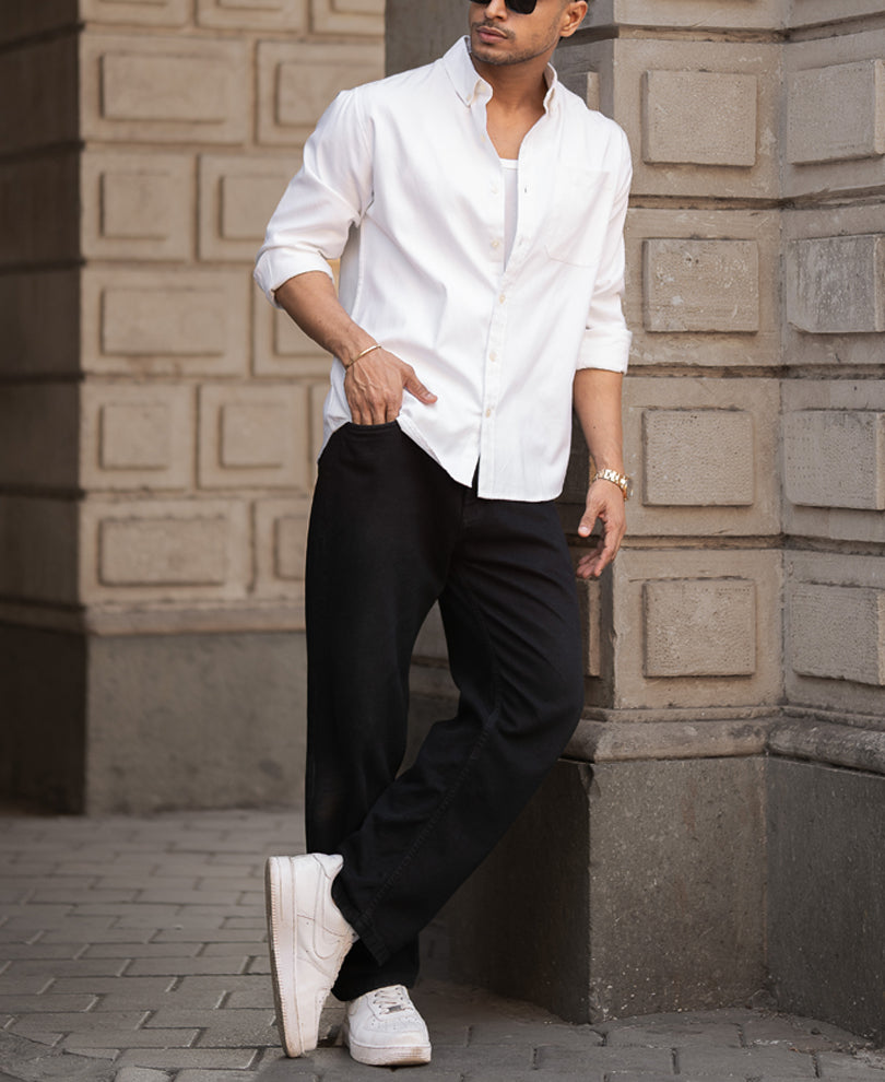 White Oxford Shirt