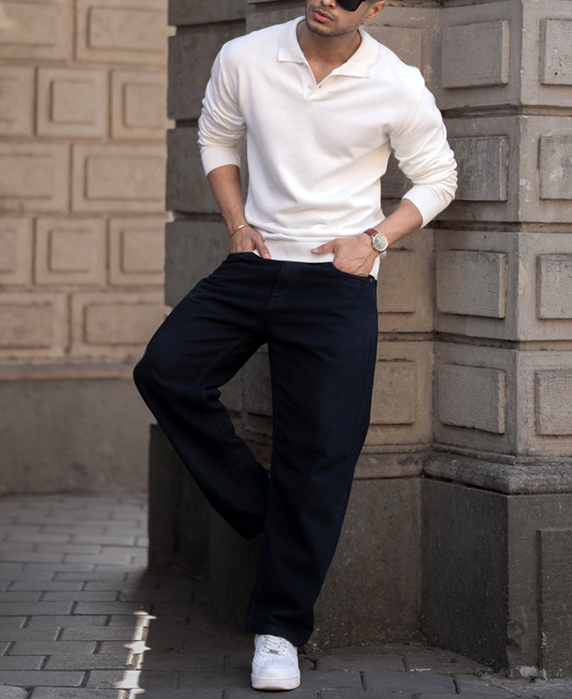 White Lightweight SweaT-Shirt