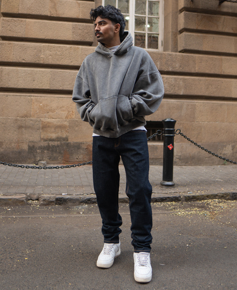 Raw Indigo Regular Fit Denim Jeans