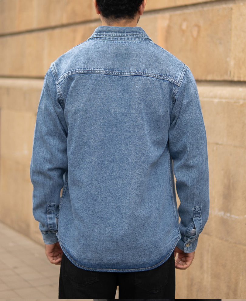 Blue Denim Shirt
