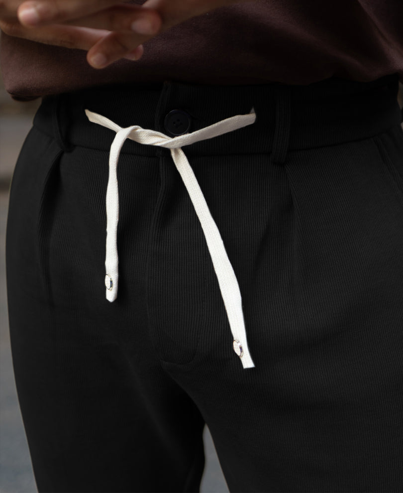 Black Knit Pant
