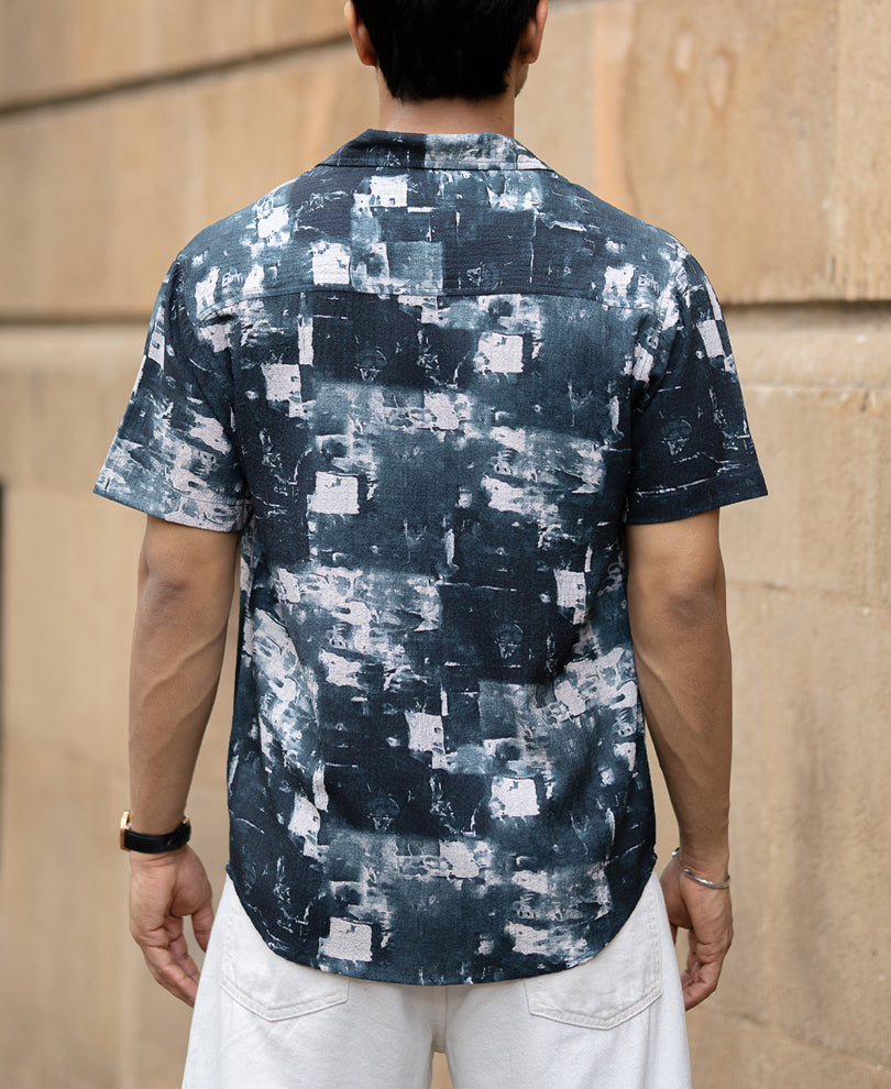 Deep Forest Abstract Printed Shirt