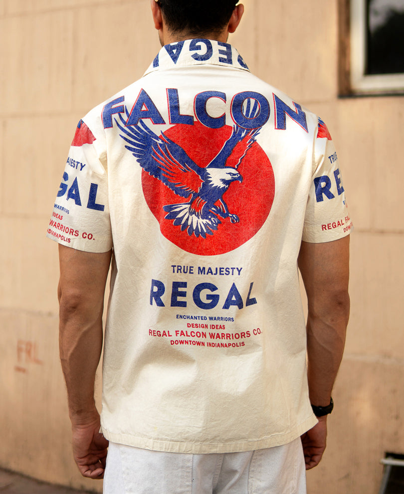 Falcon Washed Printed Shirt