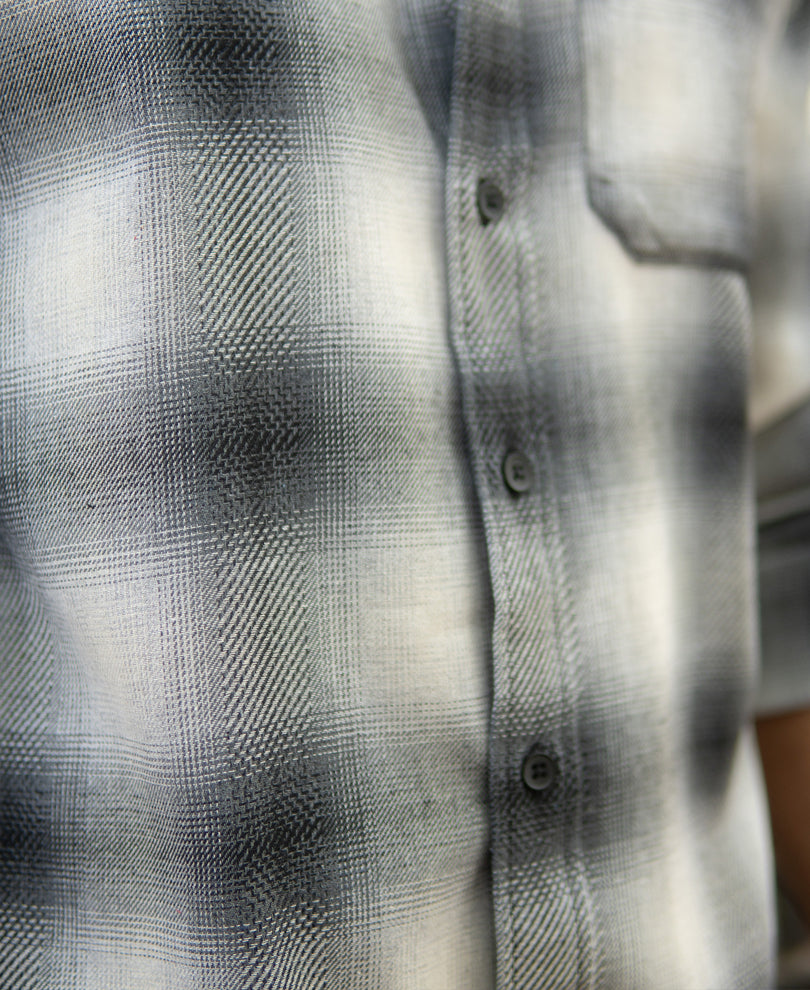 Grey Checks Button Down Shirt