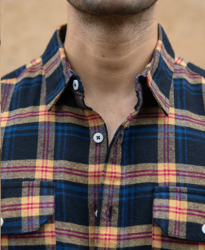 Multicolour Checks Pocket Shirt