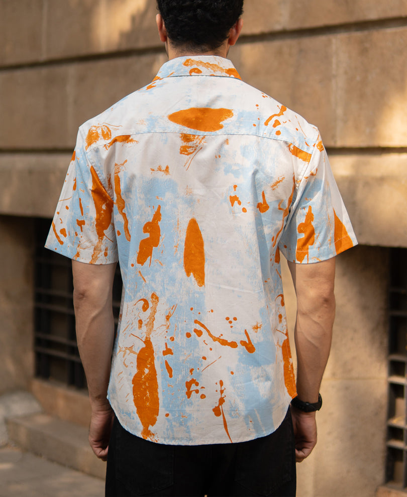 Multicolour Abstract Print Shirt