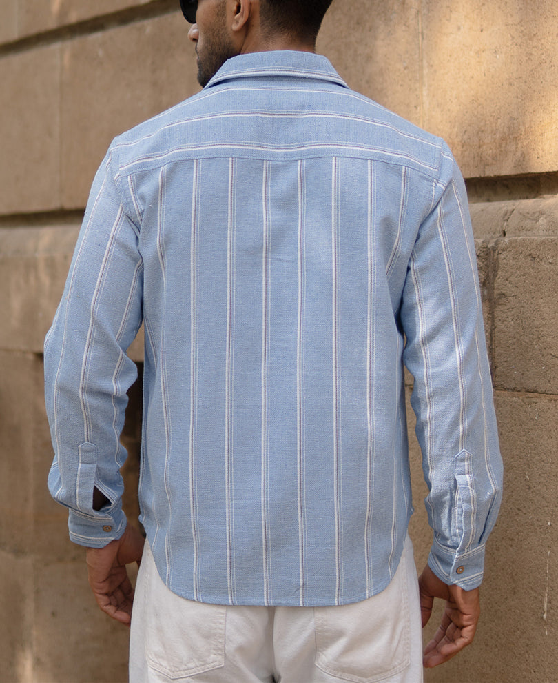 Blue Striped Shirt