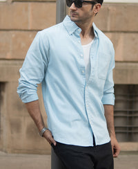 Light Blue Lightweight Cotton Shirt