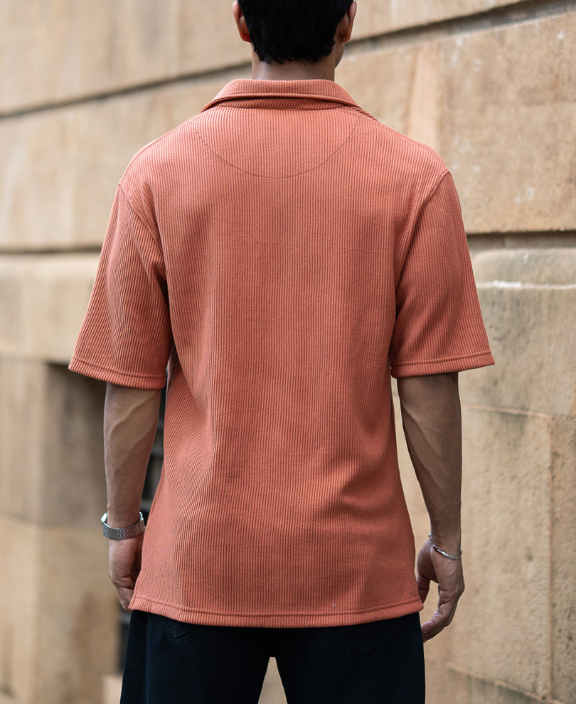 Russet Shirt With Pockets