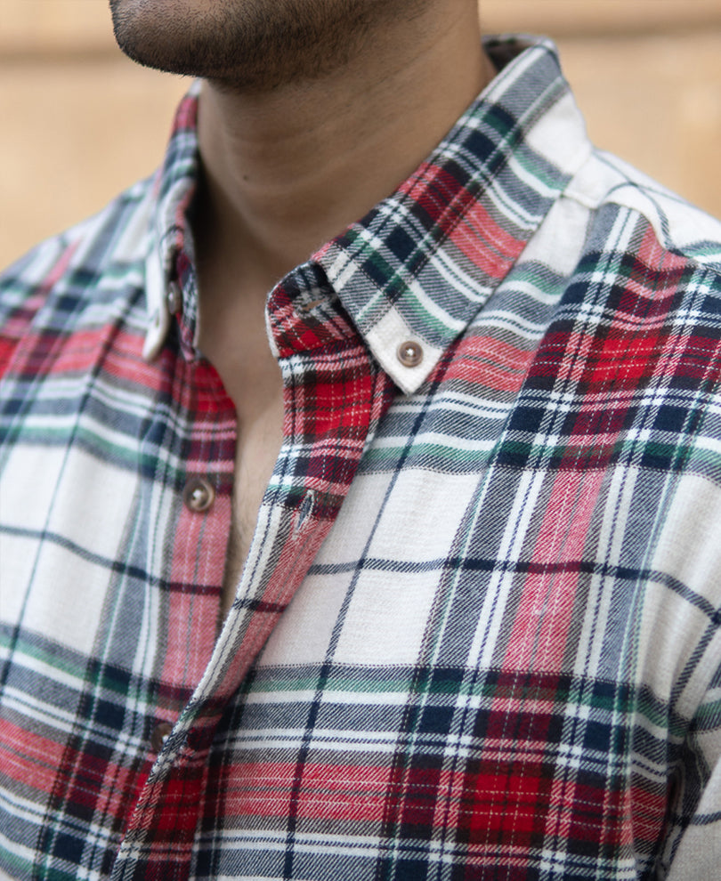 Multicolour Lightweight Checks Shirt
