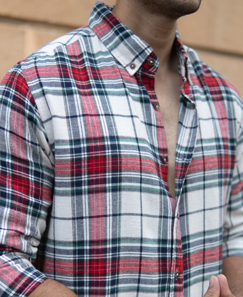 Multicolour Lightweight Checks Shirt