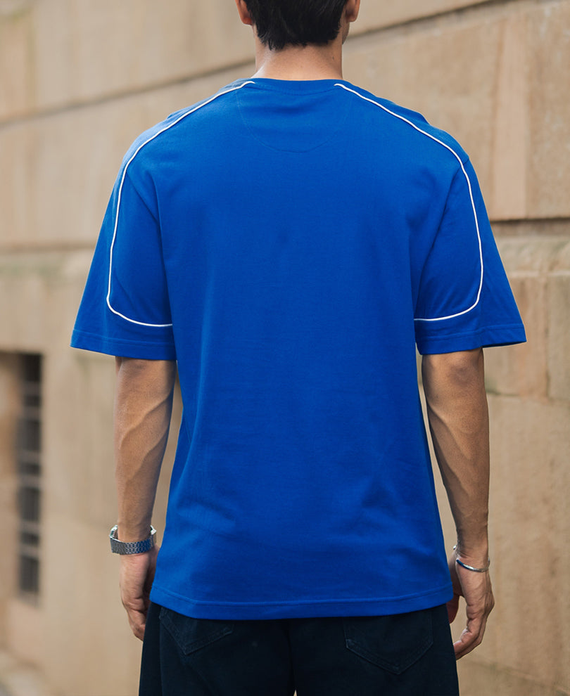 Royal Embroidered League T-Shirt