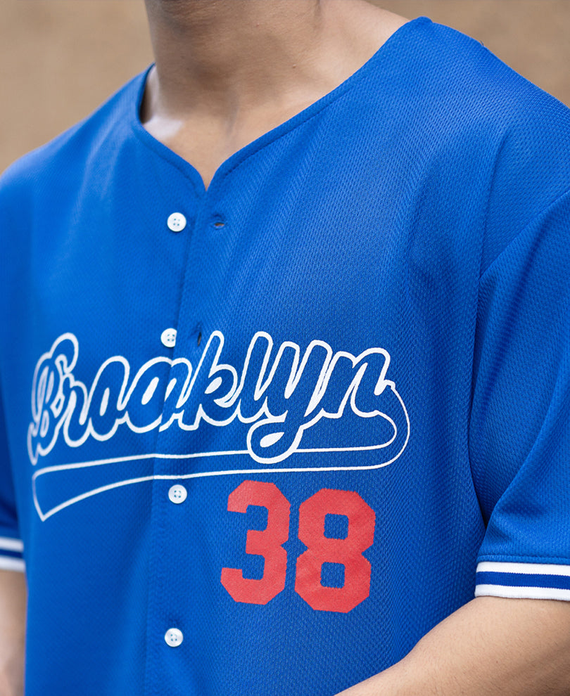 Royal Mesh Texture Printed T-Shirt