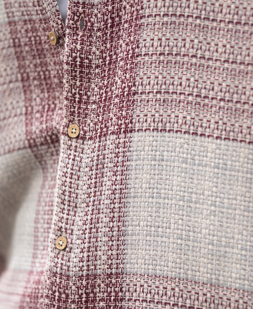 Multicolour Structured Checked Shirt