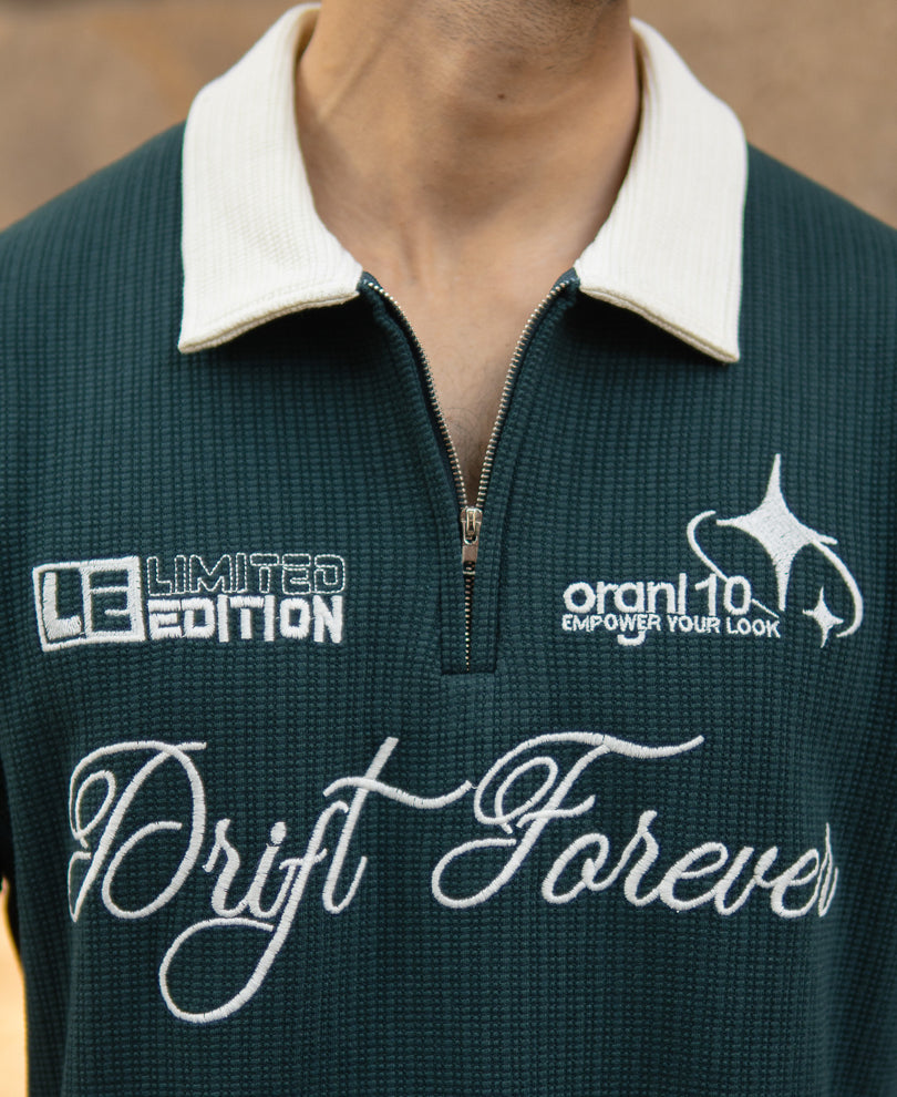 Pine Embroidered Polo T-Shirt