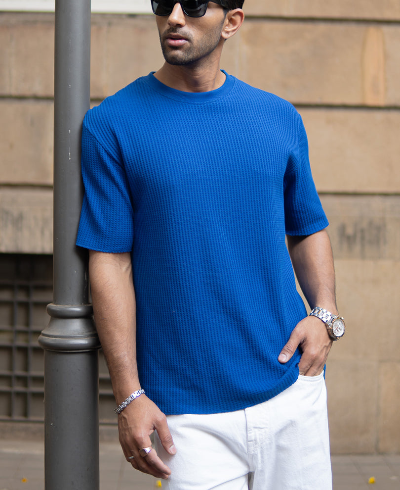 Royal Structured T-Shirt