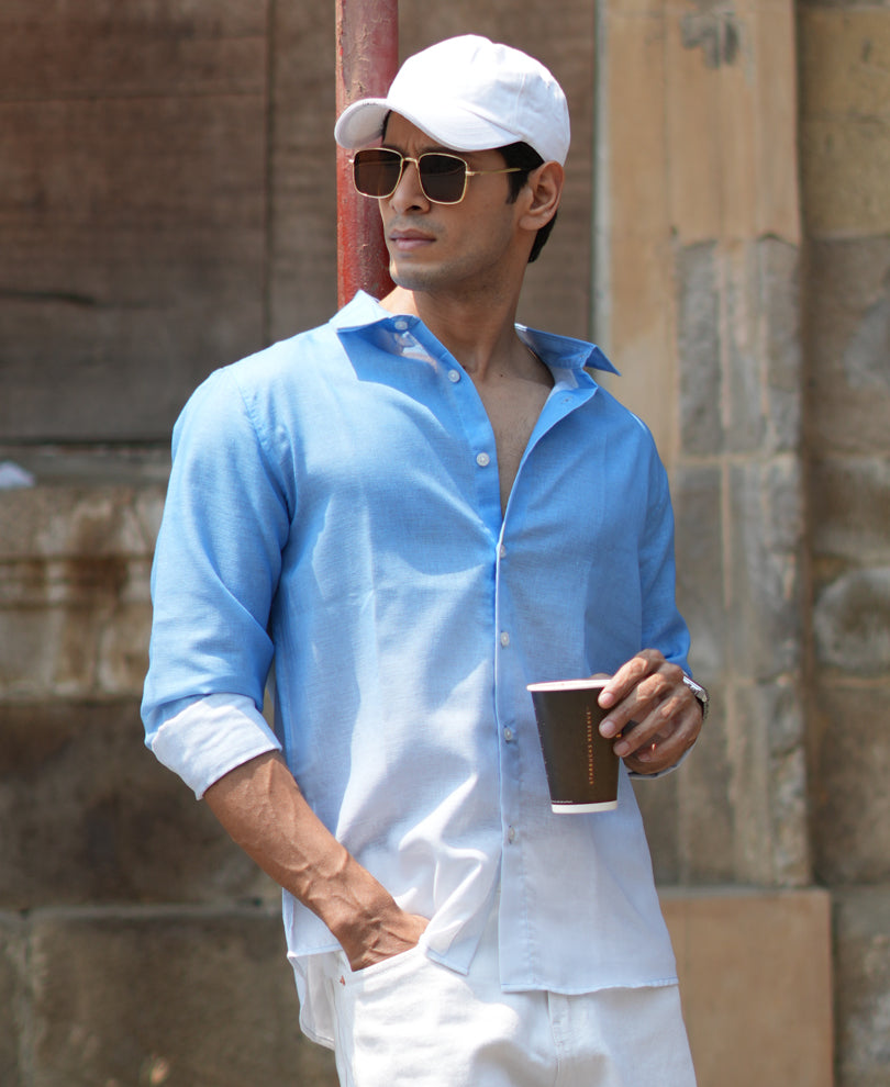 Blue Ombre Shirt