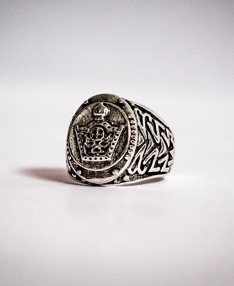 King Crown Silver Ring