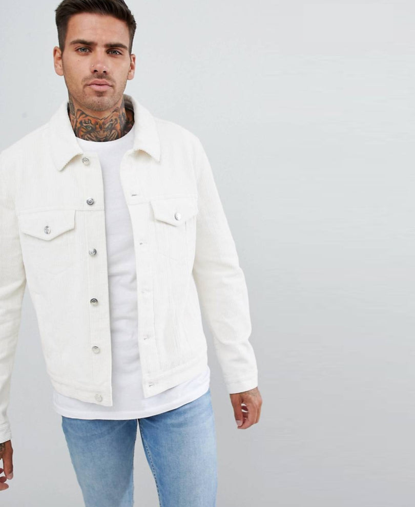 White Denim Jacket