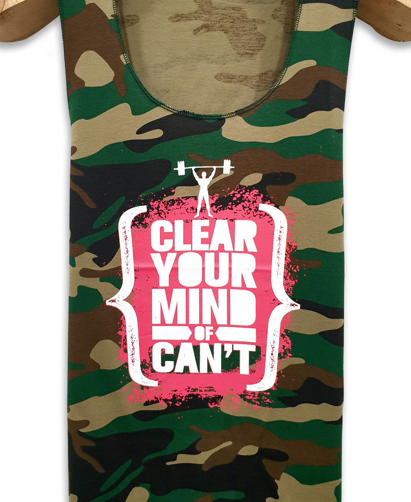 Green Camouflage Gym Vest