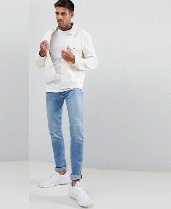 White Denim Jacket