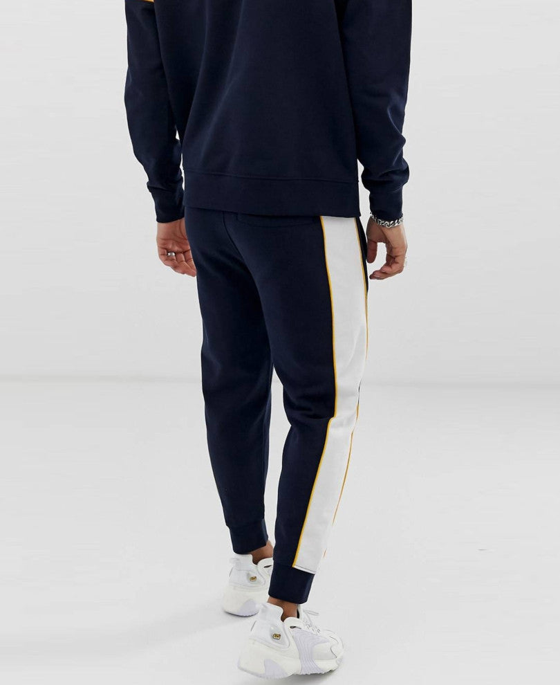 Navy Blue Signature Stripes Track Suit
