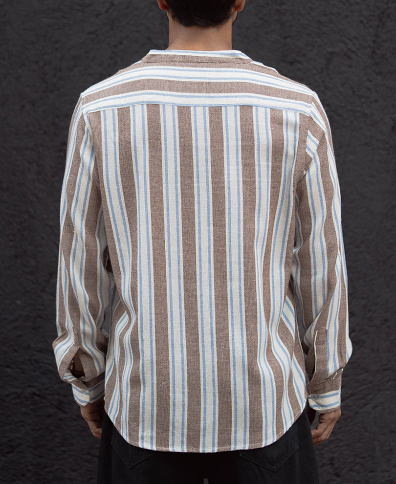 Multi Colour Stripes Full Sleeves Shirt