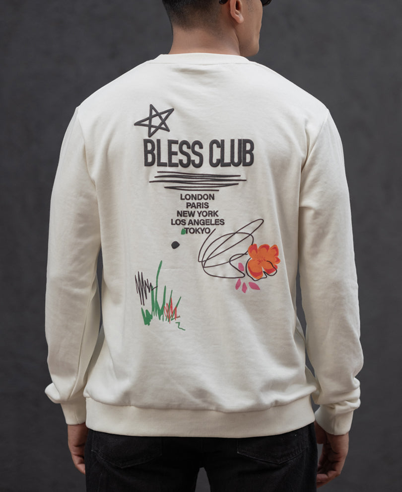Off-White Oversized Full Sleeves T-Shirt