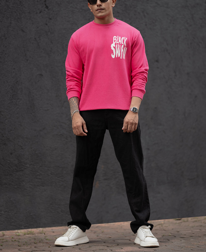Dark Pink Regular Fit Full Sleeves T-Shirt