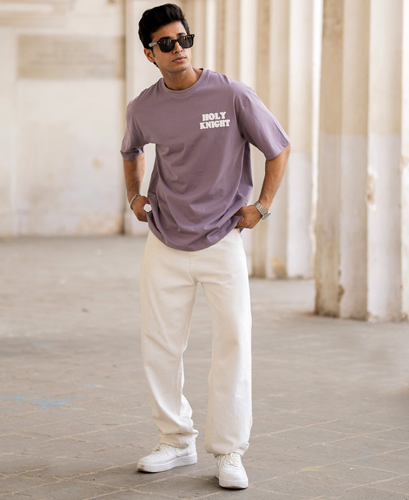 Lilac Printed T-Shirt