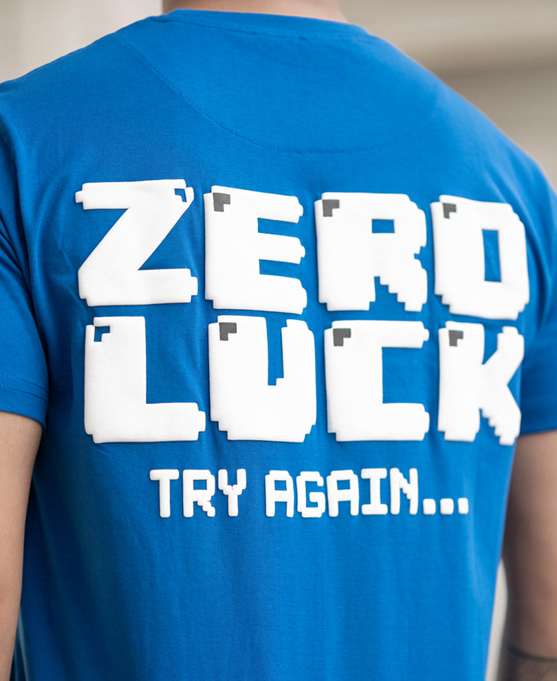 Royal Blue Printed T-Shirt