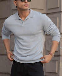 Sky Blue Lightweight Polo