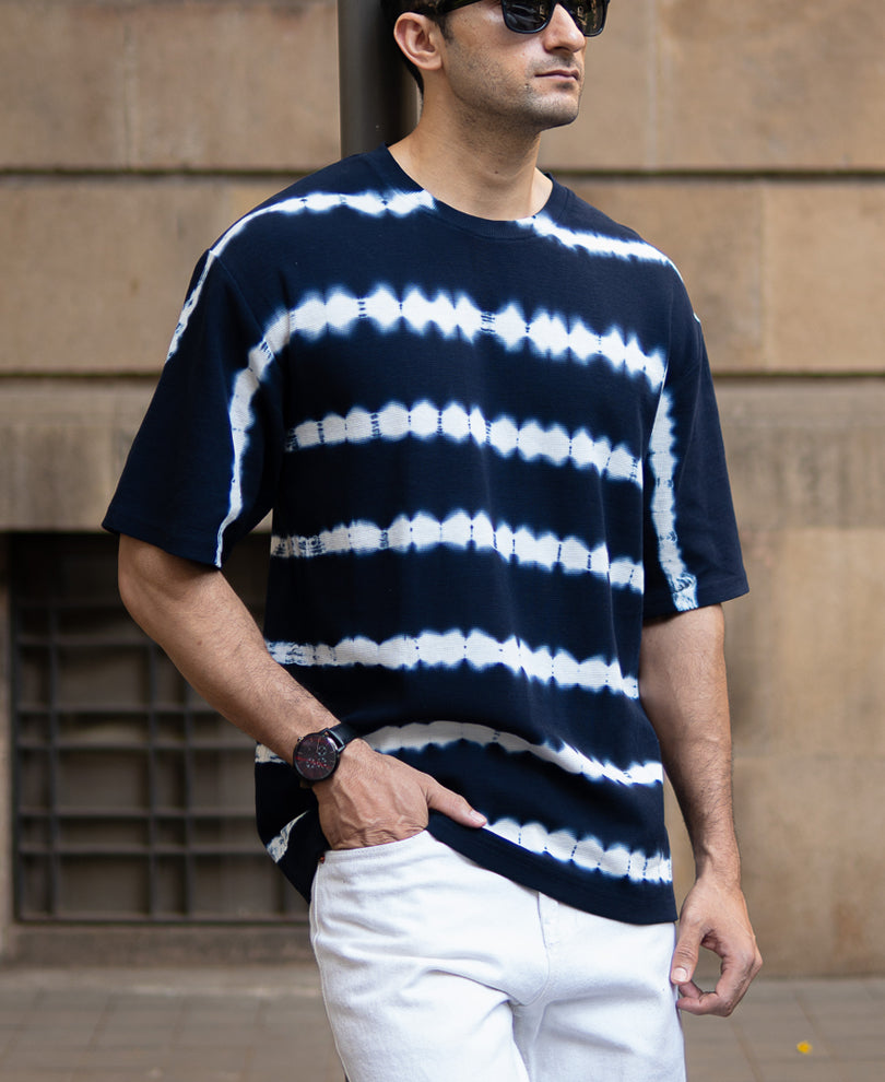 Navy Tie Dye T-Shirt