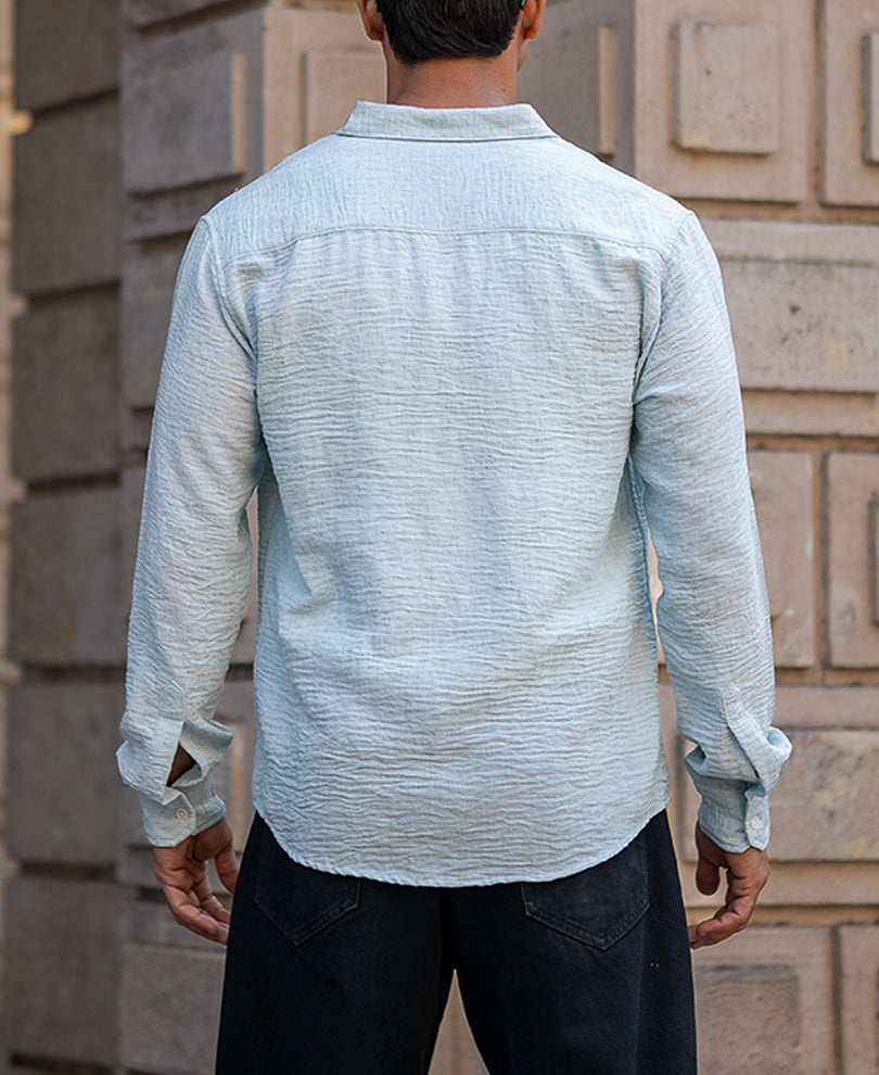 Aqua Structured Shirt
