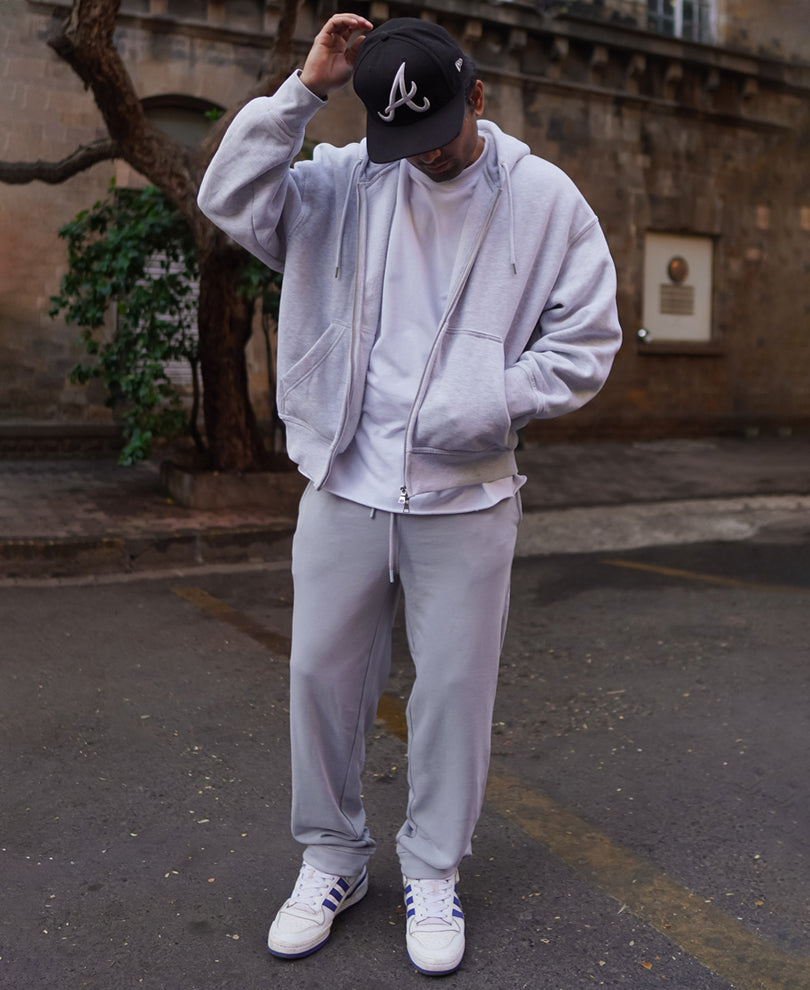 Grey Regular Fit Joggers