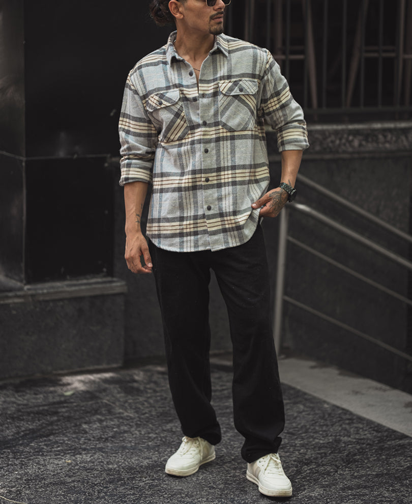 Multi Colour Checks Regular Fit Full SleevesÃ‚Â Overshirt