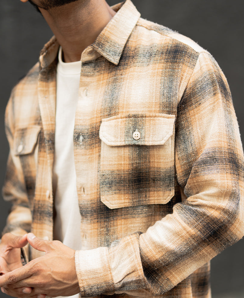 Multi Colour Full Sleeves Regular Fit Shirt