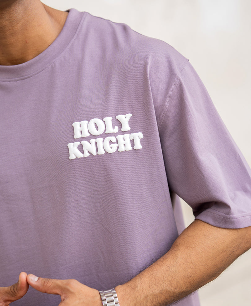 Lilac Printed T-Shirt