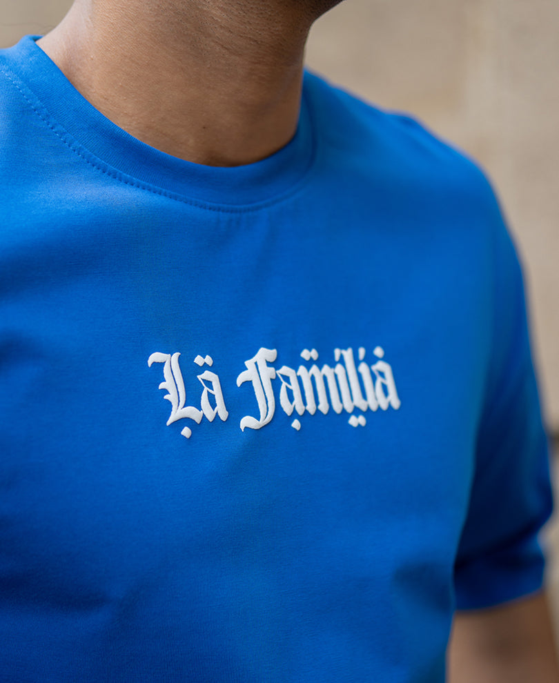 Royal Blue Oversized Half Sleeves T-Shirt