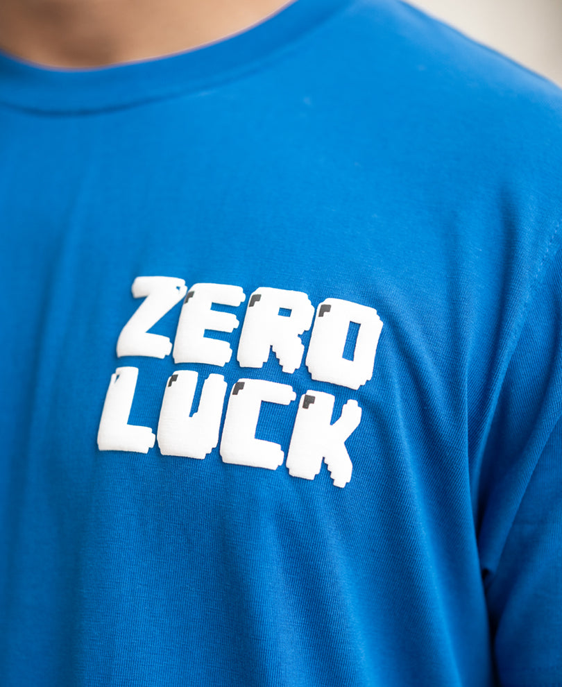 Royal Blue Printed T-Shirt