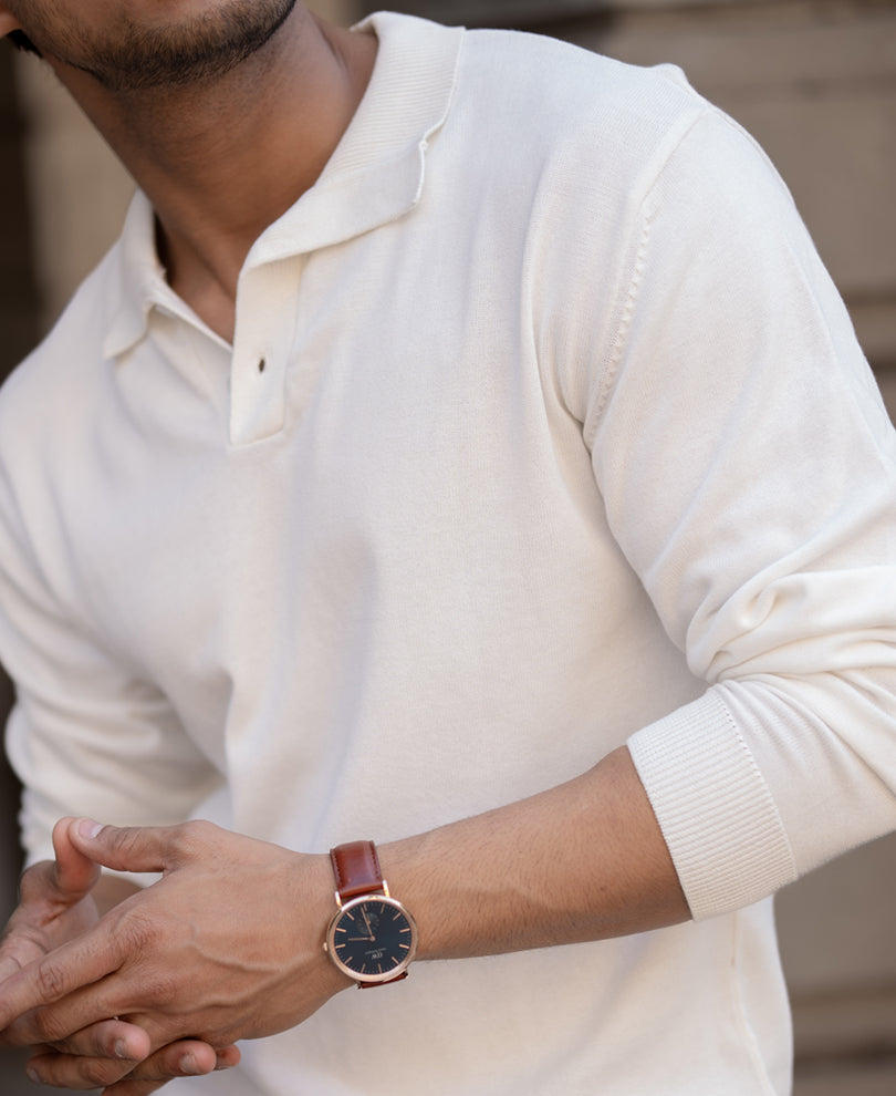 White Lightweight SweaT-Shirt