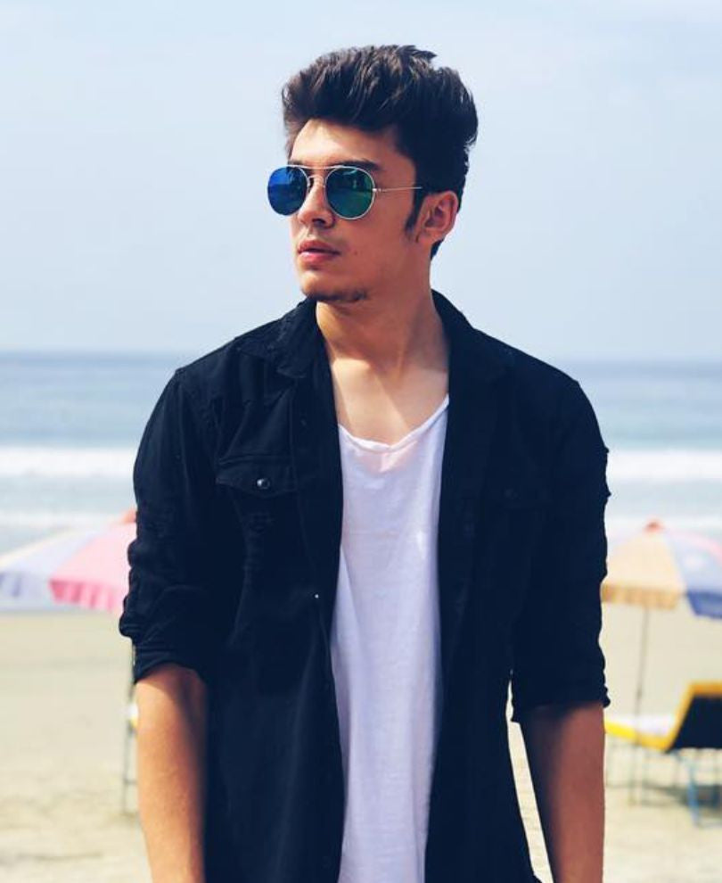 Black Ripped Casual Shirt