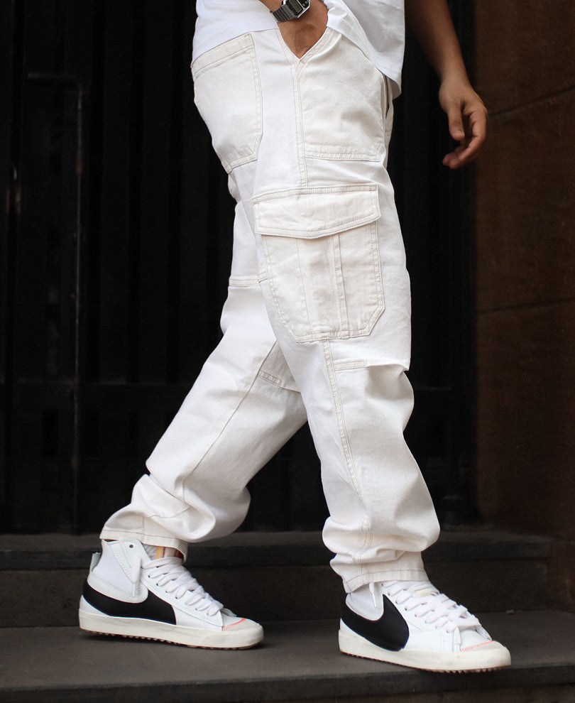Off White Carpenter Baggy Fit Jeans