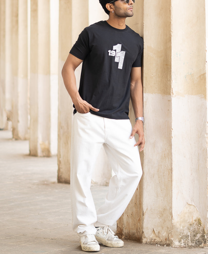 Black Lucent Graphic T-Shirt