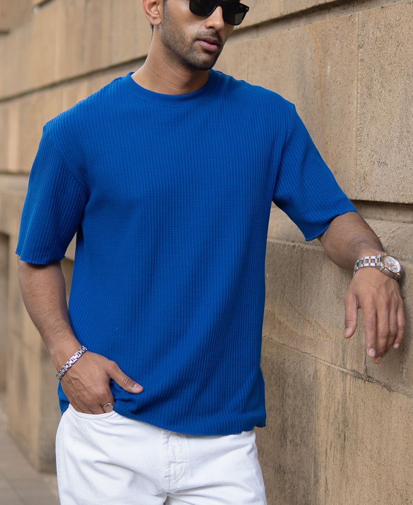 Royal Structured T-Shirt